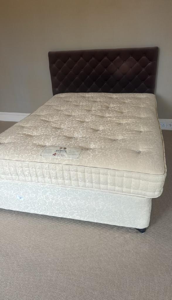 Rubbish removal in Walham Green before the clearance shows a mattress area with packaging items present