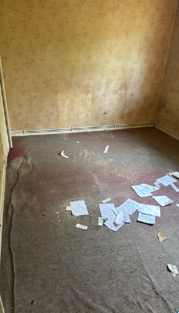 Cleared room space in Wembley Park after household furniture clearance and cleanup