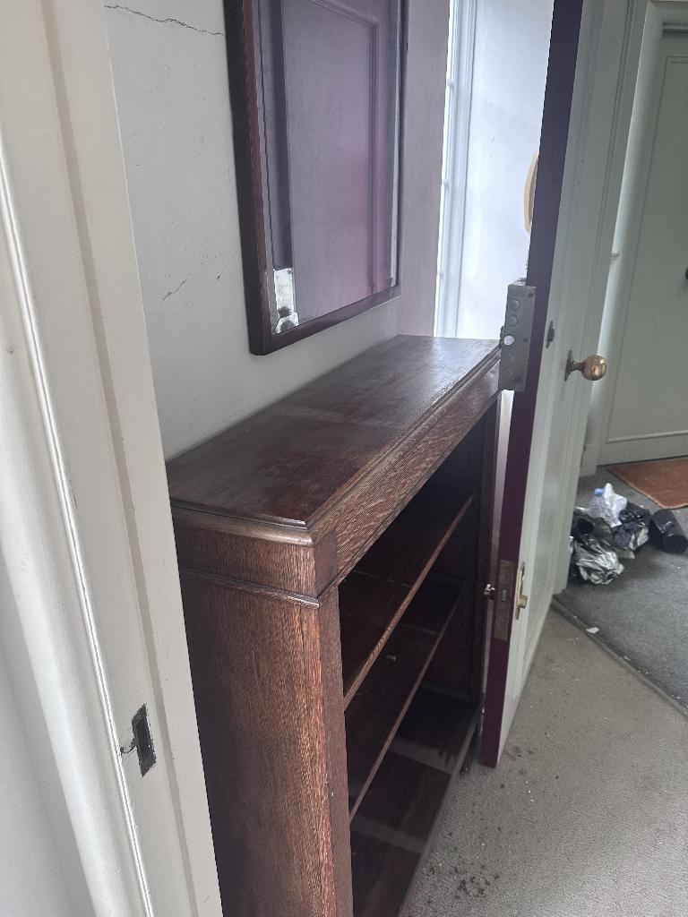 Household clutter clearance in Chelsea after service, showing a bathroom sink area cleared